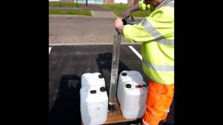 Porous Asphalt hydraulic Test [upl. by Cuthburt]