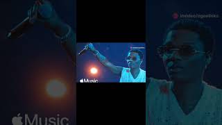 Wizkid kese dance on number 1 [upl. by Arodaeht]