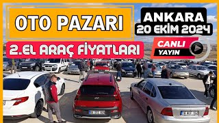 Oto Pazarı Ankara 👉 Araba Pazarı Canlı Yayın 👉 2El Araç Fiyatları [upl. by Samantha]