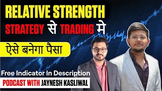 REVEALED  Relative Strength Trading Strategy  Podcast with Jaynesh Kasliwal TechnoChartss [upl. by Elleiram]