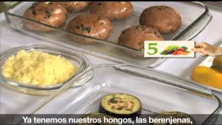 Hongos portobello rellenos quotRevista del Consumidor TVquot 51 [upl. by Ornie]