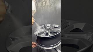 Pintura Grafite com Diamantado Roda Jeep Compass 2023 shorts reels jeep compass [upl. by Alf333]