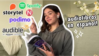 ¿Cómo y Dónde escuchar audiolibros en español🎧📚 [upl. by Hammond]