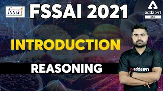 FSSAI Recruitment 2021  Reasoning  Introduction [upl. by Airdnaxila775]