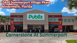 Publix Shopping at 13450 Summerport Village Pkwy Windermere Florida  Cornerstone Store 1106 [upl. by Ynafets]