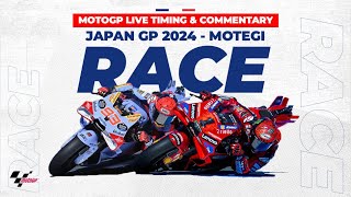 LIVE Data MotoGP Race Japan GP 2024  Motegi [upl. by Ellerehs]