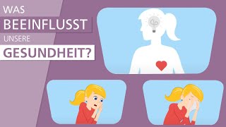 Das biopsychosoziale Modell erklärt  Stiftung Gesundheitswissen [upl. by Akinert]