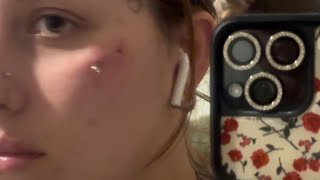 taking out all my piercings pain [upl. by Ajssatan467]