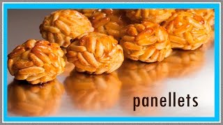 PANELLETS DE PIÑONES Y ALMENDRA [upl. by Elacim]