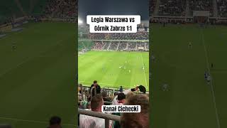 Legia Warszawa vs Górnik Zabrze 11 Legia legiawarszawa górnikzabrze Górnik ekstraklasa short [upl. by Ayrb702]