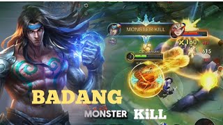 BADANG MONSTER KiLL HIGHLIGHTS PLAYS [upl. by Imrots]