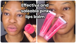 How To Make An Effective amp Saleable Pink Lip balm [upl. by Pelson]