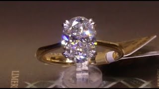 97802  T261ct  Oval Solitaire  18ct Yellow Gold [upl. by Lorena979]