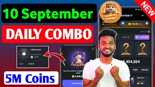 10 September 2024 daily combo Hamster Kombat Today  10 September daily combo 🔥 [upl. by Klecka]