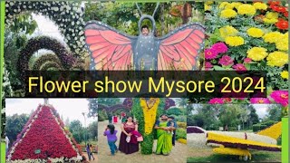 Flower show Mysore 2024 [upl. by Amliv771]