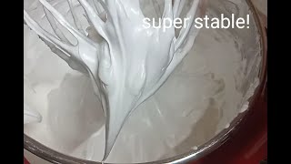 Boiled icing tutorial  Boiled icing recipe  Commercial icing [upl. by Netsreik724]