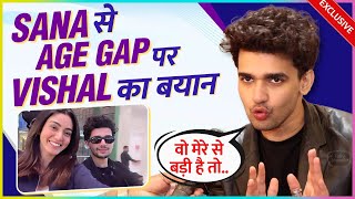 Vishal Pandey On Age Gap With Sana Makbul Says Wo Mere Se Umar Mein Thi Bigg Boss18 [upl. by Annij]