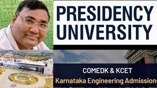 Presidency university Bangalore yelahanka CampusPlacementskcetCOMEDK 2024CMR UniversityMSRUAS [upl. by Isoj958]