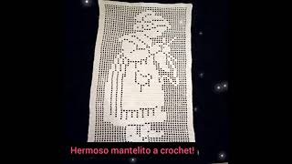 Carpeta o mantel Abuelita tejedora a crochet [upl. by Poll647]