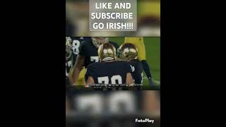 Notre Dame Football Everett Golson tying drive Pittsburgh notredamefootball pittpanthers [upl. by Anastatius296]