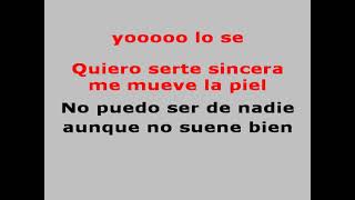 No eres tu  Jennifer Rojo  Karaoke [upl. by Jarus]