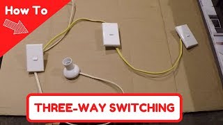 How To Wire 3 Way Switching [upl. by Edrea346]