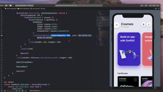 SwiftUI Scroll Animation using GeometryReader [upl. by Horne]