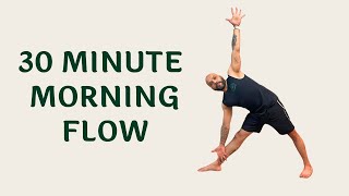 30 MINUTE MORNING YOGA FLOW  Full Body Daily Yoga Workout Routine  All Levels Yoga Class [upl. by Shafer]