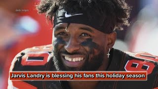 Cleveland Browns WR Jarvis Landry to host surprise meet and greet for fans [upl. by Eisaj]