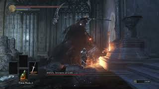 Aldrich Devourer of Gods  Dark Souls 3  Boss Fight [upl. by Therine]