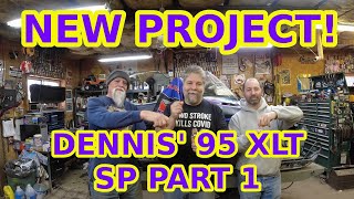 Dennis XLT Part 1 vintage Polaris XLT 600 Triple Vintage Snowmobile New Project [upl. by Rednas]