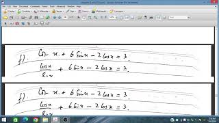 Ex 98 Soln of Trigonometric Eqns for all quadrants Additional Mathematic 4037 IGCSE and O level [upl. by Nadabb]