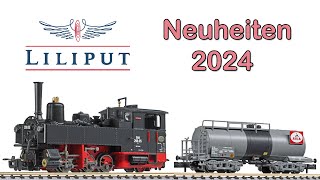 Liliput Modellbahn Neuheiten 2024  Spur H0 N und H0e [upl. by Stenger422]