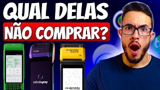 Qual a MELHOR Maquininha de Cartão Ton ou PagBank ou InfinitePay [upl. by Nomar402]