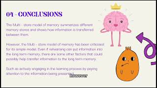 Psychology showcase  The multi store model of memory [upl. by Ahselat]