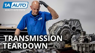 Transmission Teardown How Automatic Car  Truck Transmissions Work [upl. by Merritt]