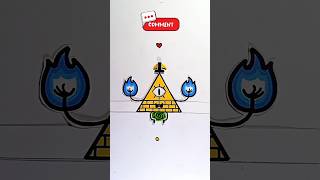 Guess The Correct Eye of Bill Cipher‼️from Gravity Falls Challenge shorts billcipher gravityfalls [upl. by Elleval]