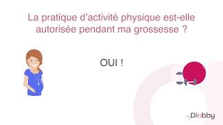 Comprendre le diabète gestationnel  Vidéo 7 Activité physique [upl. by Andaira784]