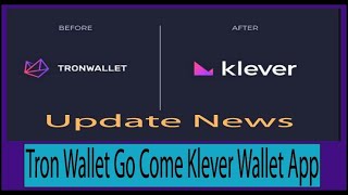 Tron wallet go Klever app come tron wallet does not work properly [upl. by Aretta]