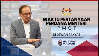 Waktu Pertanyaan Perdana Menteri101224 [upl. by Aihn]