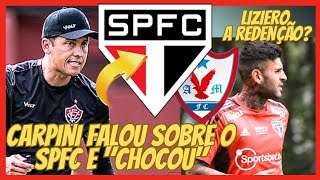 SPFC X ÁGUIA DE MARABÁ • CARPINI FALOU DO SÃO PAULO • LIZIERO DE VOLTA E  NOTÍCIAS DO SPFC [upl. by Nunes98]