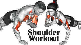 Shoulder Workout At Home You Can Do With No Weights [upl. by Radferd152]