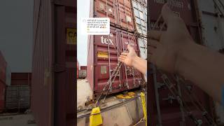 Wapas ghuma kr Container kaa maal nikalte h🛳️☠️🗿 ship explore reels shortvideo [upl. by Erek]