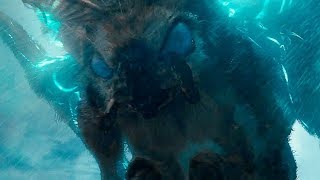 Godzilla King of the Monsters  All Mothra Scenes [upl. by Airemaj]