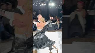 Slow Foxtrot 🤍danceslowfoxtrotballroomdancesportballroomdancevideo [upl. by Eillil]