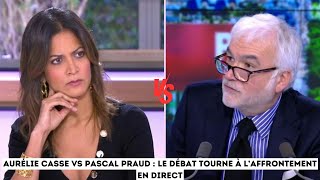 Aurélie Casse vs Pascal Praud  le débat tourne à l’affrontement en direct [upl. by Wolfy]