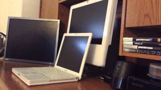 iBook G4 UnboxingUpgradeInstall Leopard [upl. by Yila198]