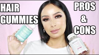 Hair Gummy Vitamins Review – iRestore vs Sugar Bear vs Vitafusion vs Nature’s Bounty [upl. by Onailil]