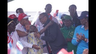 RPF CAMPAIGN KAGAME ADDRESSES SUPPORTERS IN NYABIHU [upl. by Kerri267]