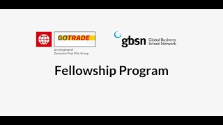 DHL GoTrade GBSN Fellowship Program How to Apply and Partner with SMEs [upl. by Arul]